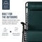 Best Choice Products Set of 2 Extra Wide Zero Gravity Lounge Chair Recliners w/ Cup Holder